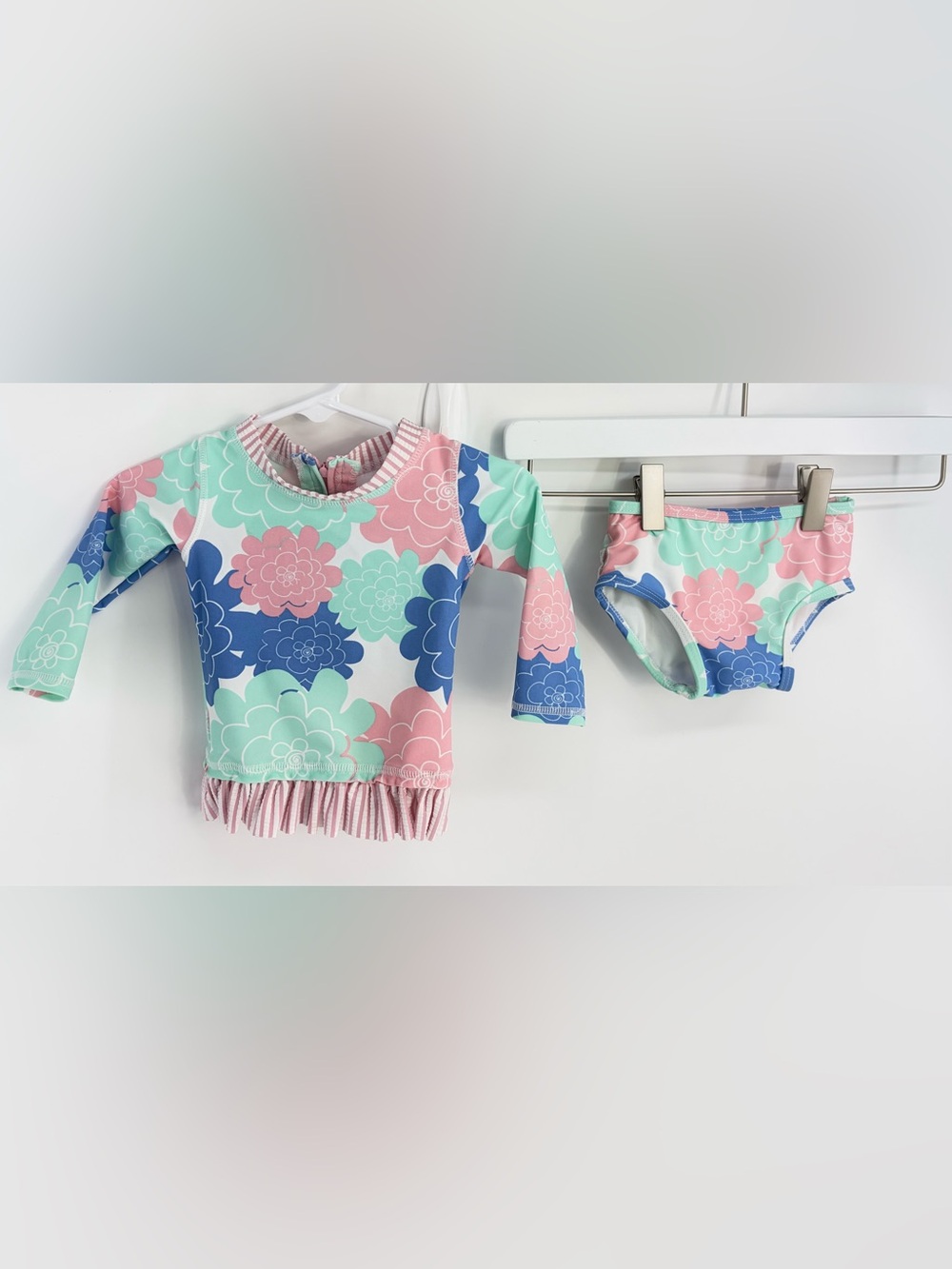 Ruffle Butts 2 piece Swimsuit -‎ 6/12 months girls